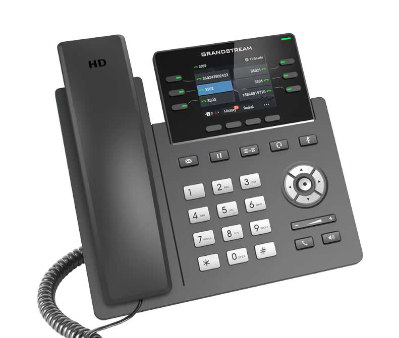 GrandStream IP Phone GRP2613 6 lineas 2xGbE